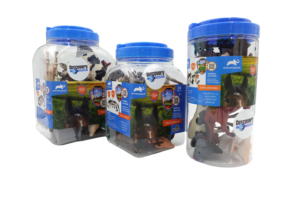 ANIMAL PLANET - ANIMALES DE LA GRANJA - SET DE 30 PIEZAS (D6603)