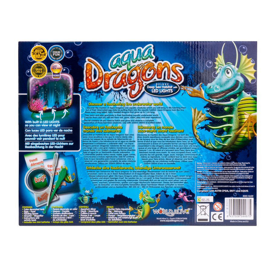 AQUA DRAGONS - DELUXE DEEP SEA HABITAT W/ LED LIGHTS