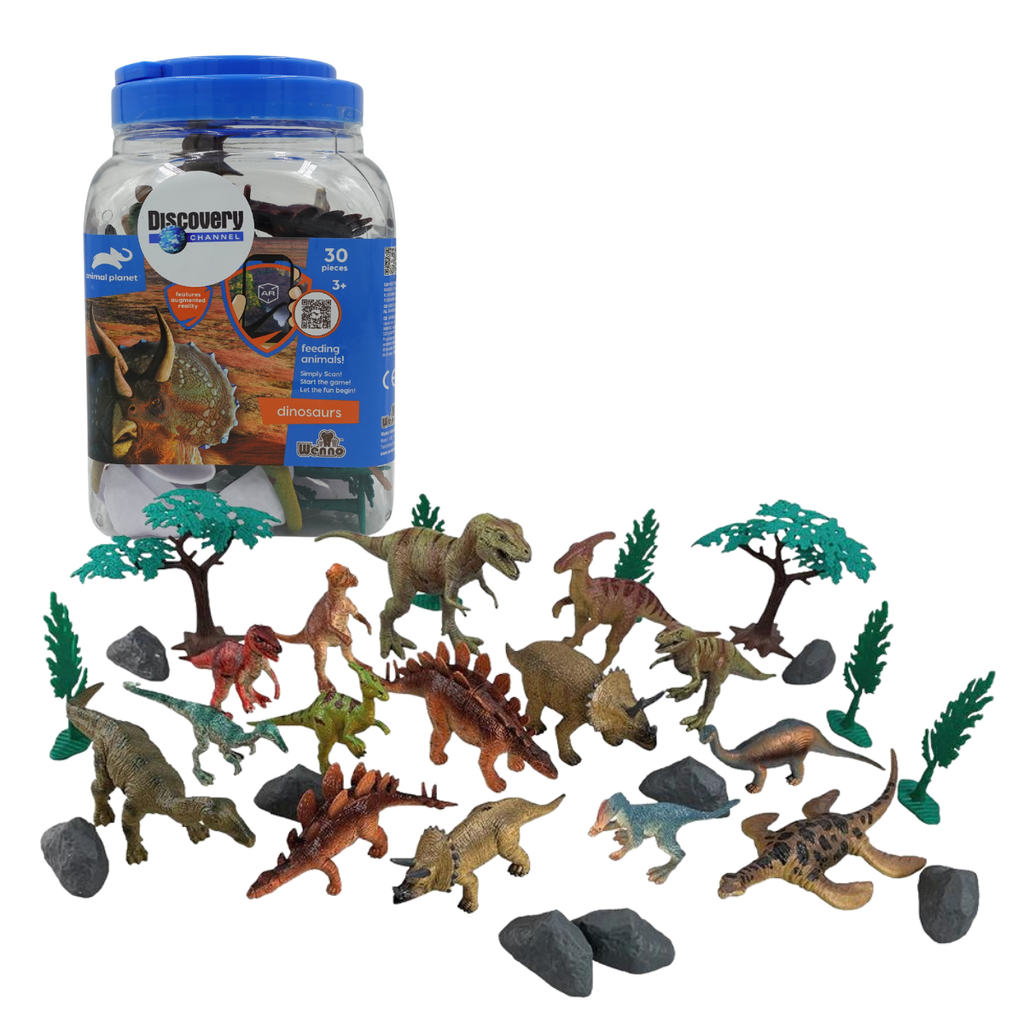 SET DE 30 PIEZAS - DINOSAURIOS