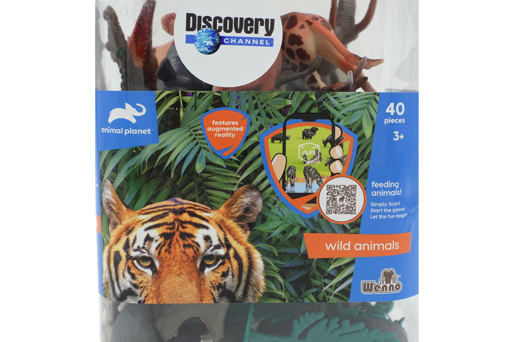 SET DE 40 PIEZAS - ANIMALES SALVAJES