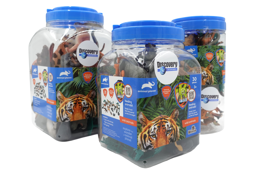SET DE 40 PIEZAS - ANIMALES SALVAJES