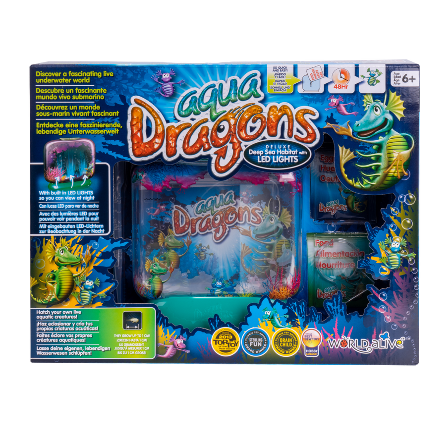 AQUA DRAGONS DELUXE DEEP SEA HABITAR W/LED LIGHTS