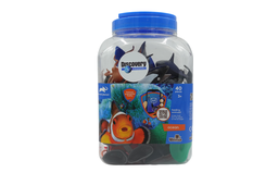 [D6702] SET DE 40 PZAS ANIMALES OCEANO