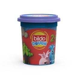 [B-1003] BOTE DE PLASTILINA INDIVIDUAL MORADA