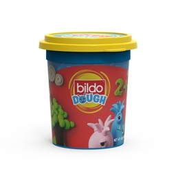 [B-1006] BOTE DE PLASTILINA INDIVIDUAL AMARILLA