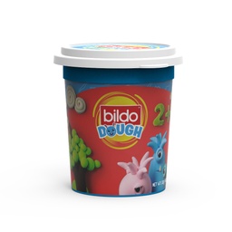 [B-1008] BOTE DE PLASTILINA INDIVIDUAL BLANCA