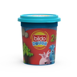 [B-1009] BOTE DE PLASTILINA INDIVIDUAL CELESTE